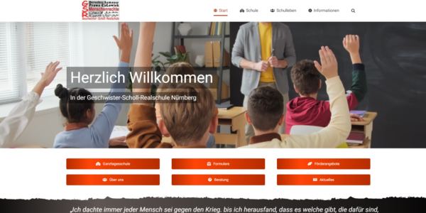 realschule nbg webdesign referenz